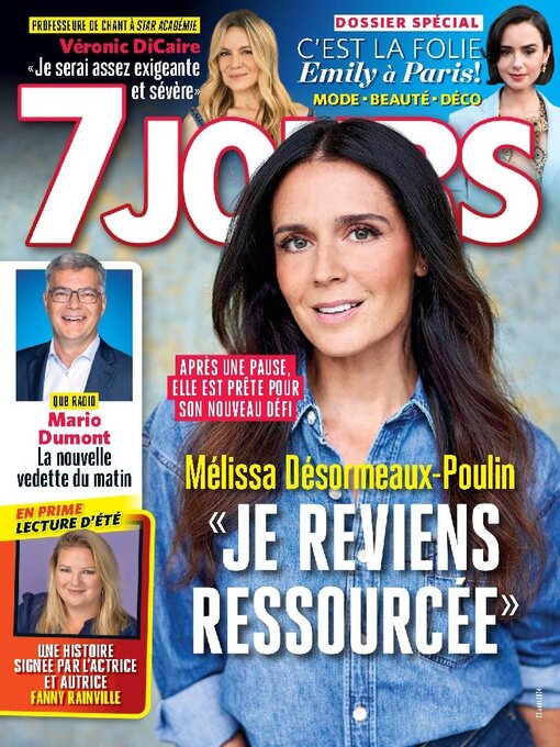 Détails du titre pour 7 Jours par TVA Publications Inc. - Disponible